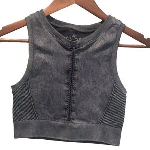 Offline by Aerie Gray Recharge Least Support Sports Bra Women’s Size Small